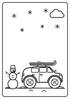 Auto na zimowej wyprawie