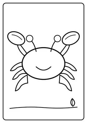 Krab na piasku