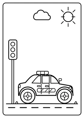 Radiowóz policyjny