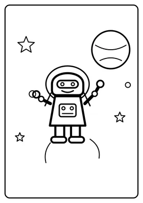 Robot astronauta