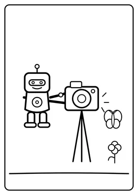 Robot fotograf