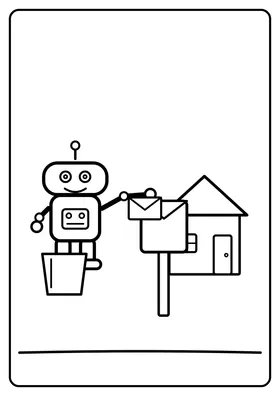 Robot listonosz