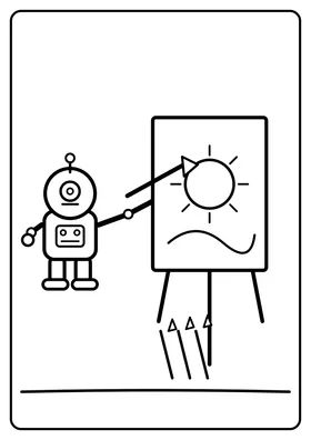 Robot malarz