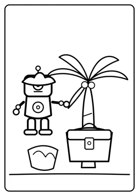Robot pirat