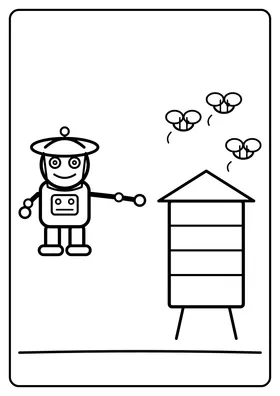 Robot pszczelarz
