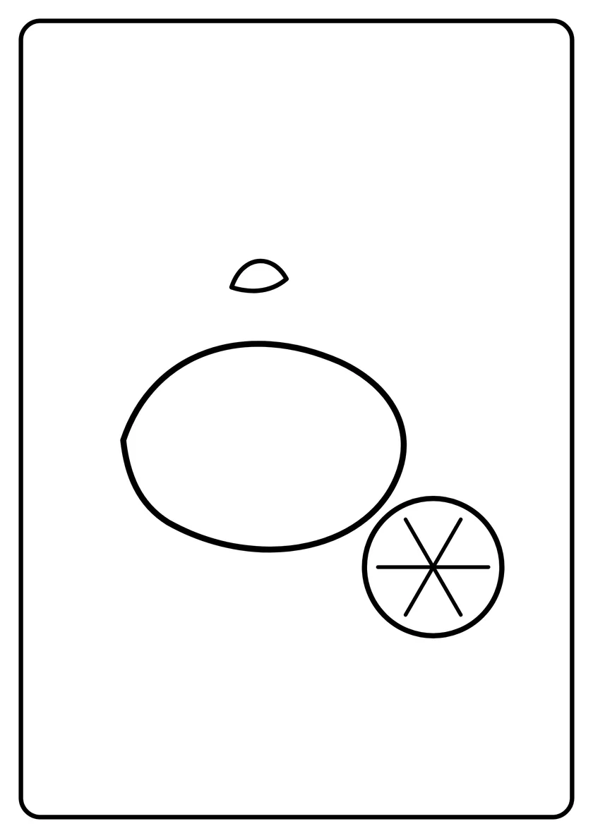 Podgląd kolorowanki: Cytryna
